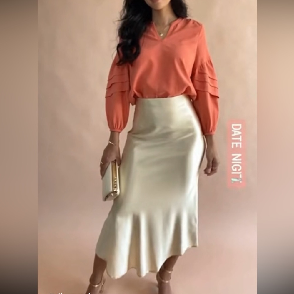 d&co. Coral Long Sleeve Top